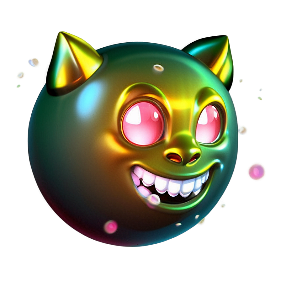 Sparkling Devil Emoji Png Kip40