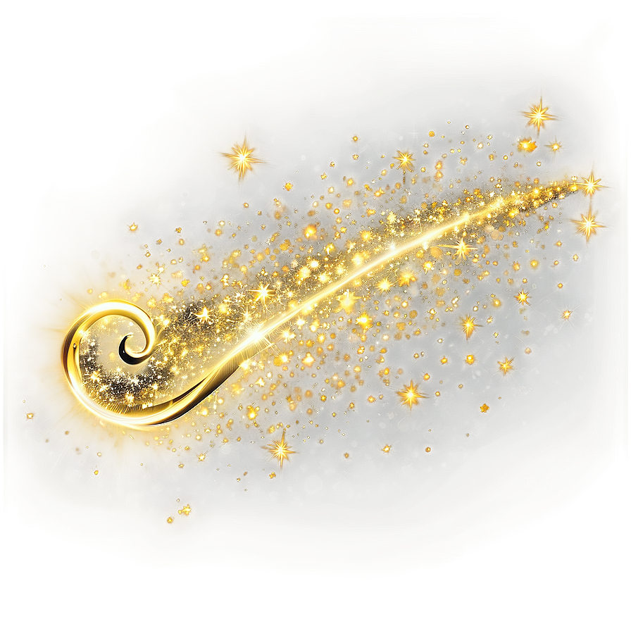 Sparkling Gold Dust Png Sym