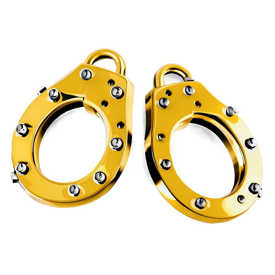 Sparkling Handcuffs Png Eei