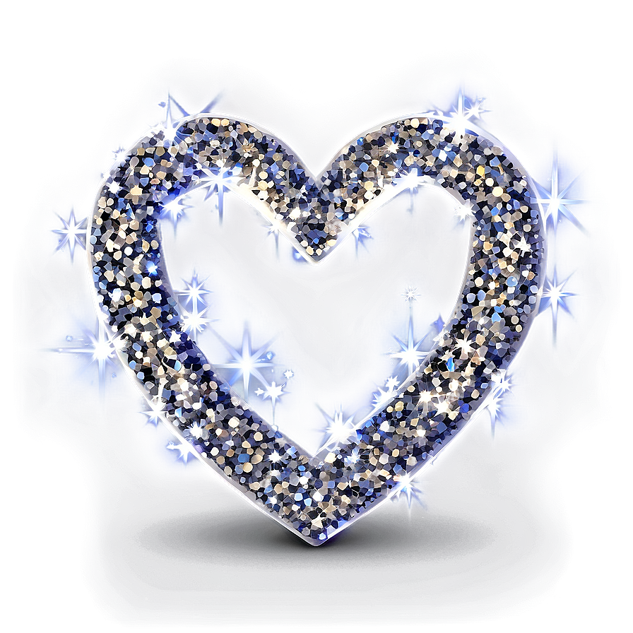 Sparkling Heart Clipart Effect Png Flh73