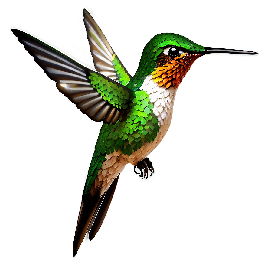 Sparkling Hummingbird Png Ioc77