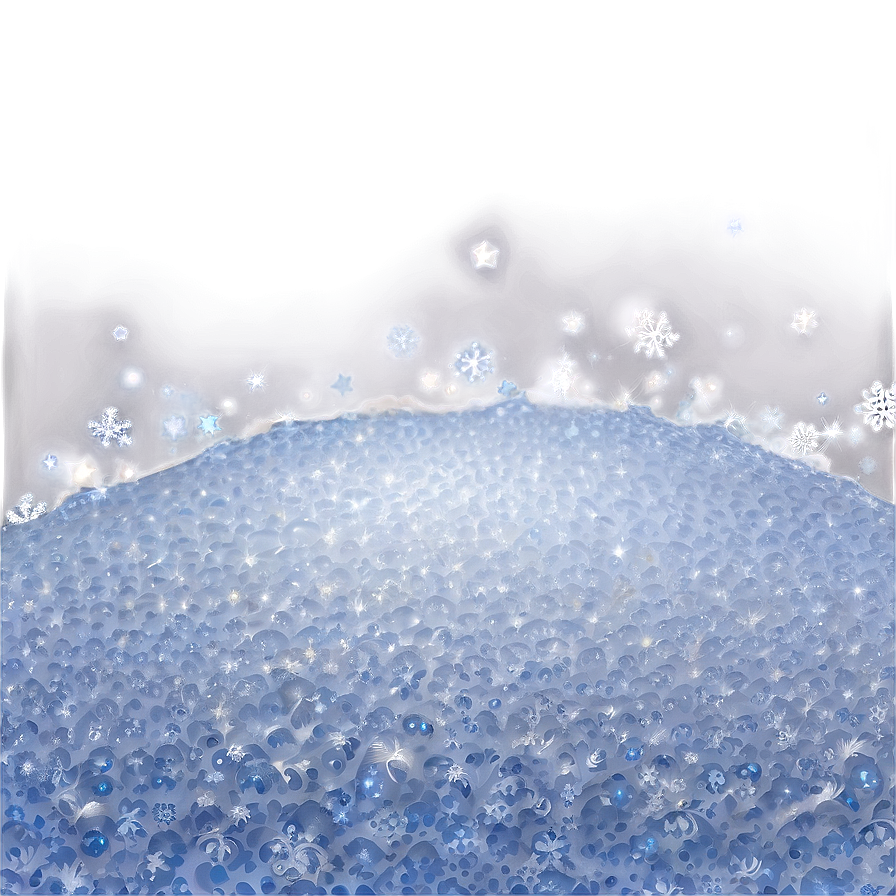 Sparkling Icy Snow Ground Png Cbx