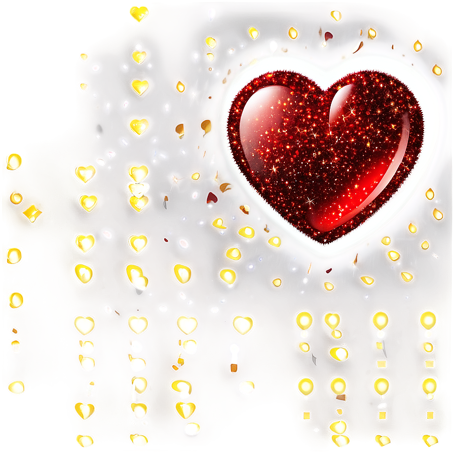 Sparkling Red Heart Emoji Png Vah