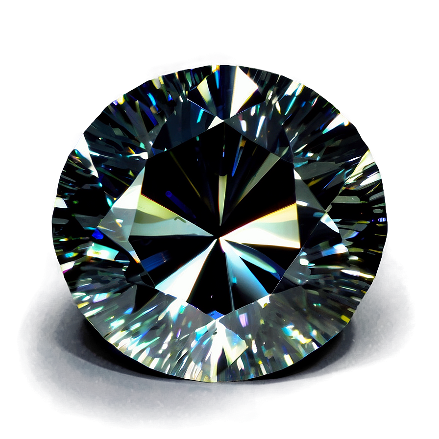 Sparkling Round Diamond Png 79