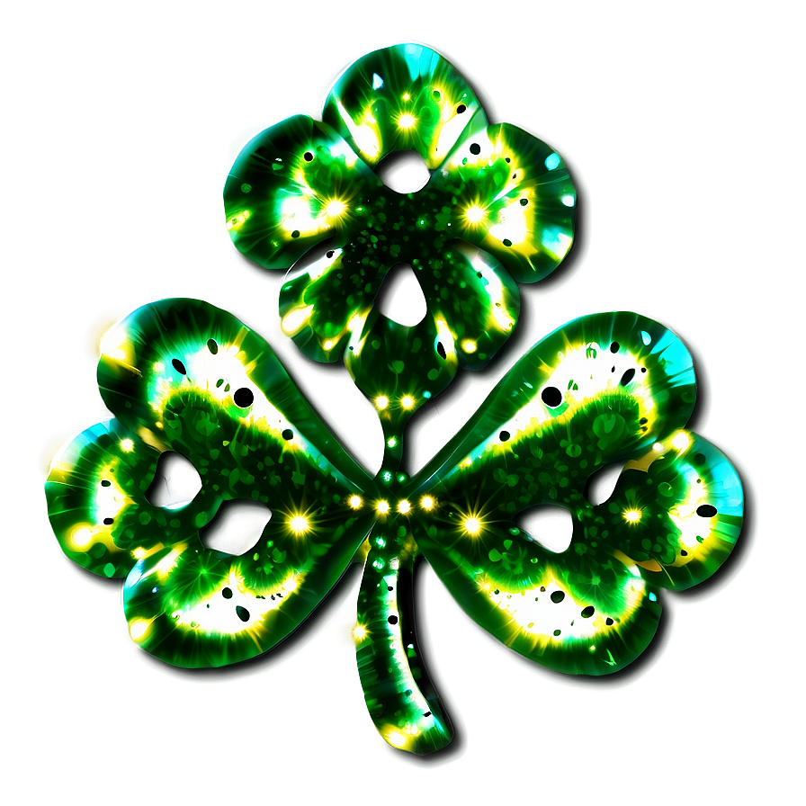 Sparkling Shamrock Png Qqu