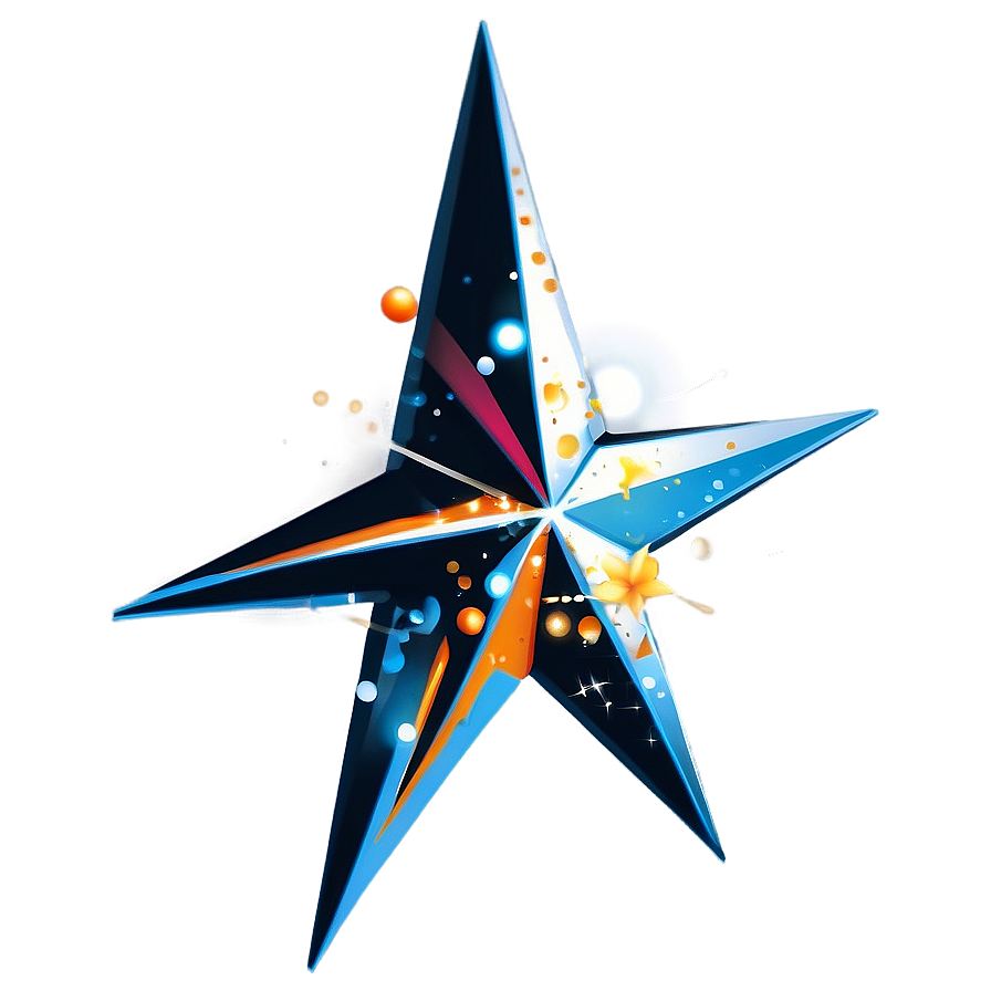 Sparkling Star Vector Png 05252024