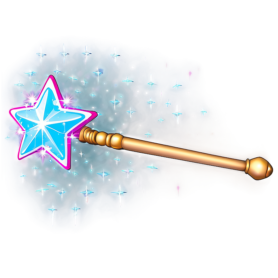 Sparkling Star Wand Png Wbd