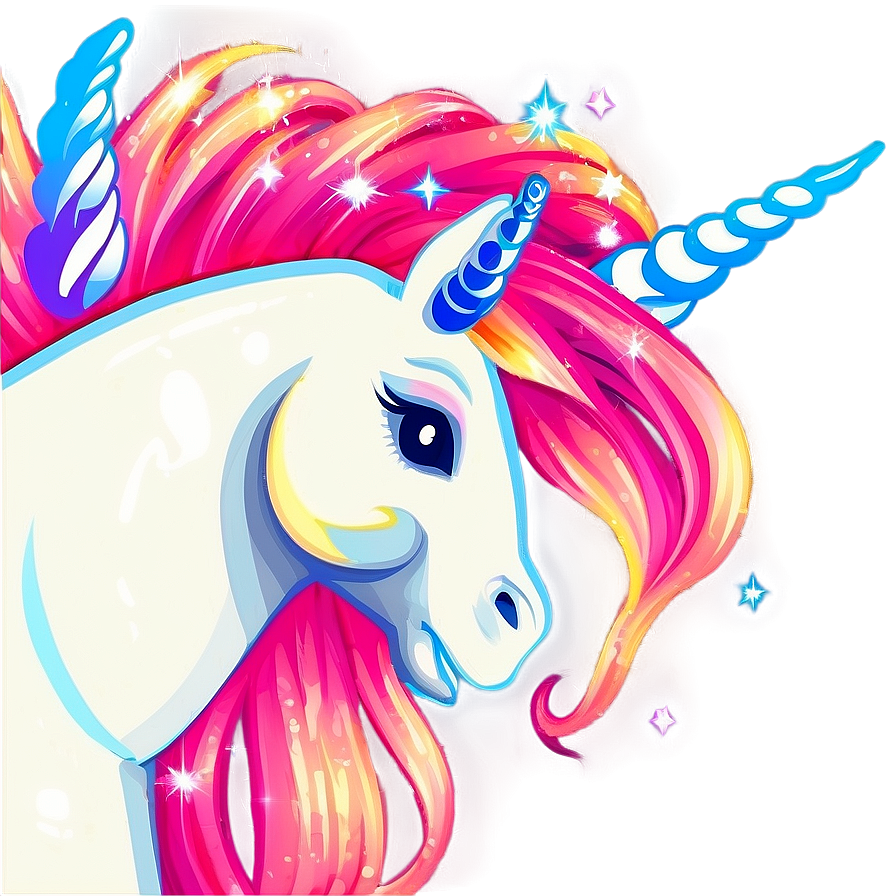 Sparkling Unicorn Clipart Png Aec36