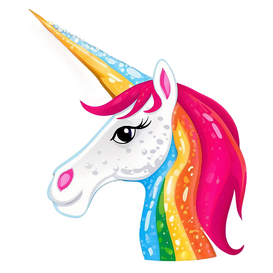 Sparkling Unicorn Clipart Png Lvf