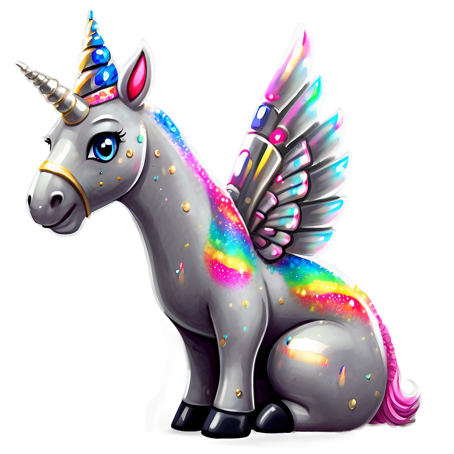 Sparkling Unicorn Png 98