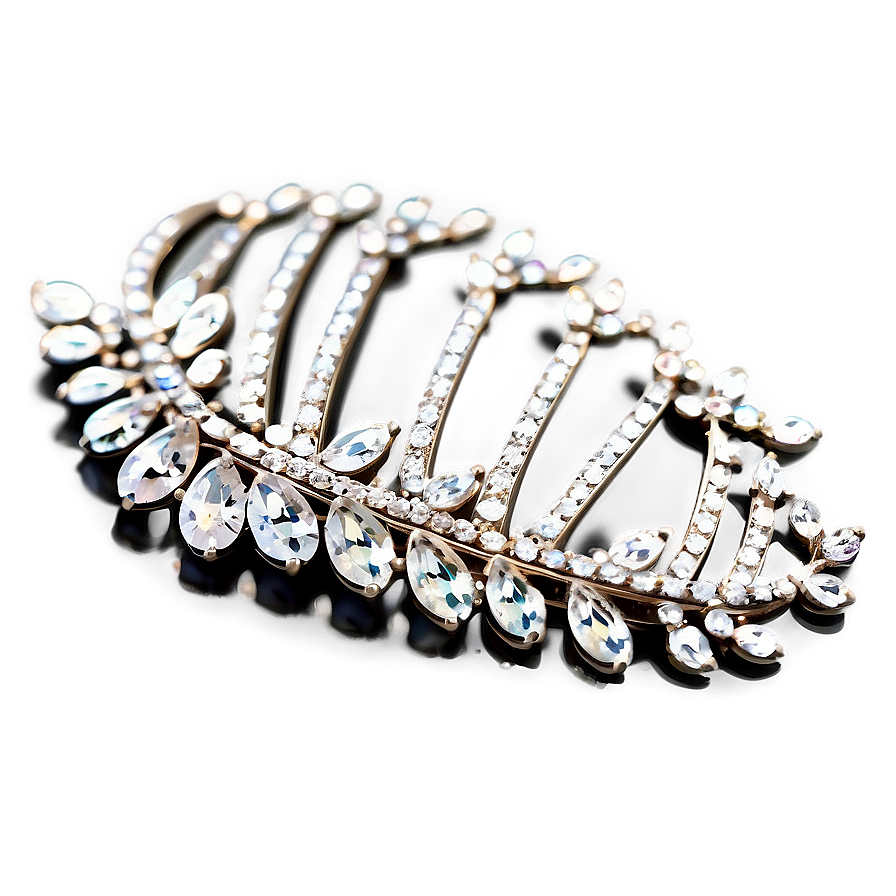 Sparkly Rhinestone Hair Clip Png Hxm94