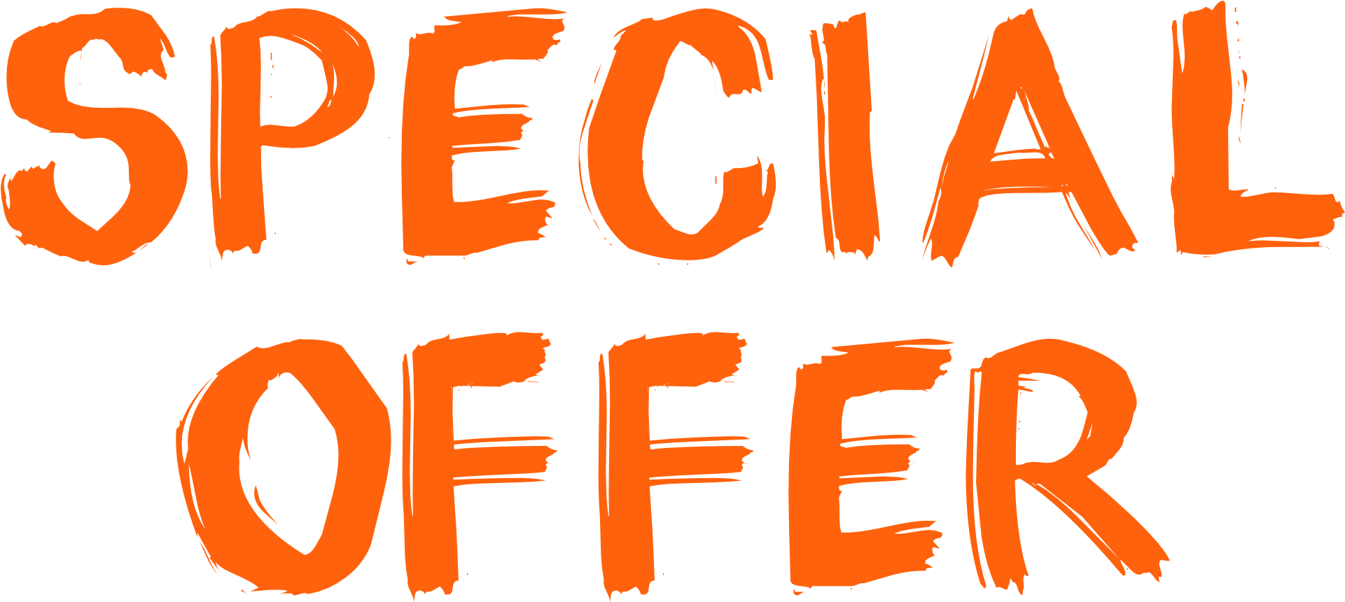 Special Offer Text Graphic