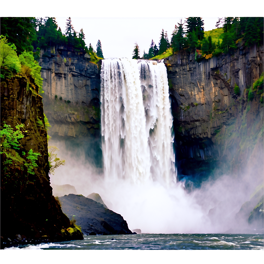 Spectacular Snoqualmie Falls Png 06292024