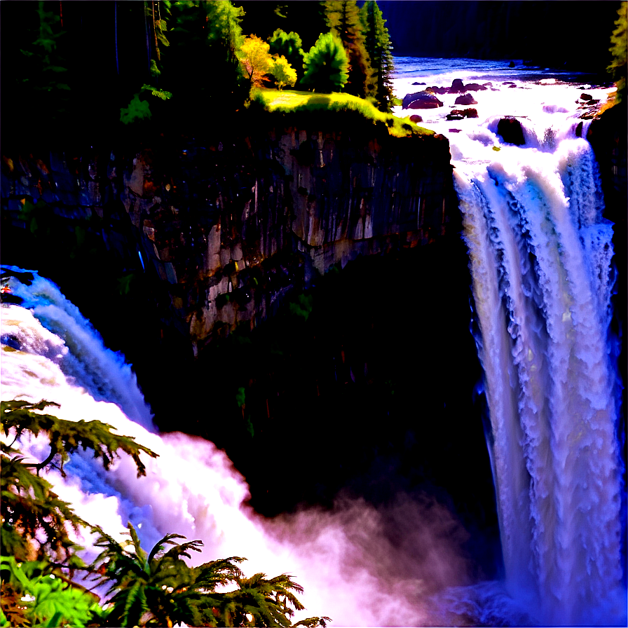 Spectacular Snoqualmie Falls Png Irf41