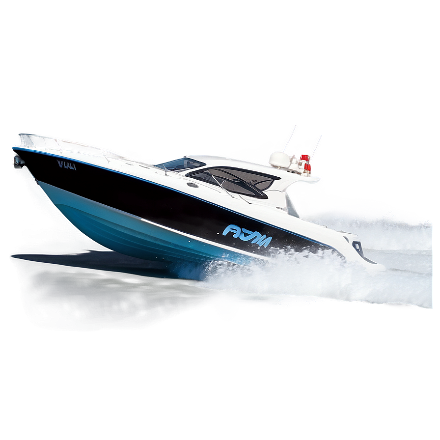 Speed Boat In Storm Png Wdv68