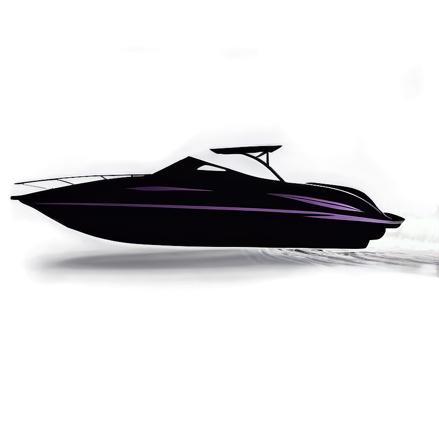 Speed Boat Silhouette Png Vve6