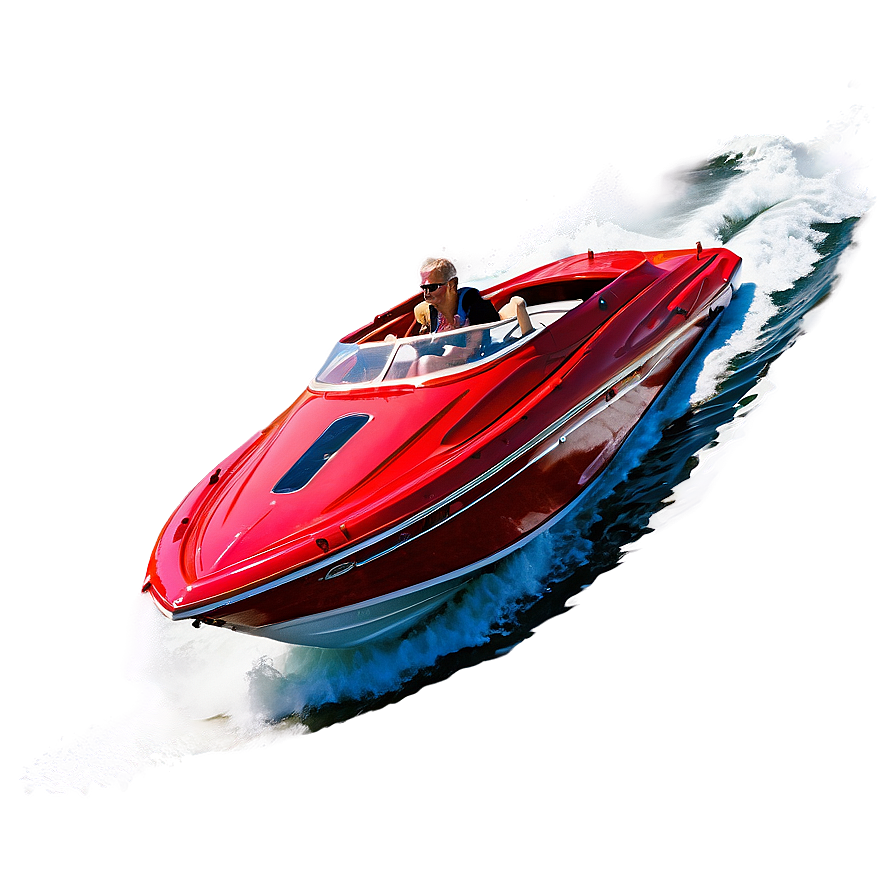 Speed Boat Wake Png 06282024