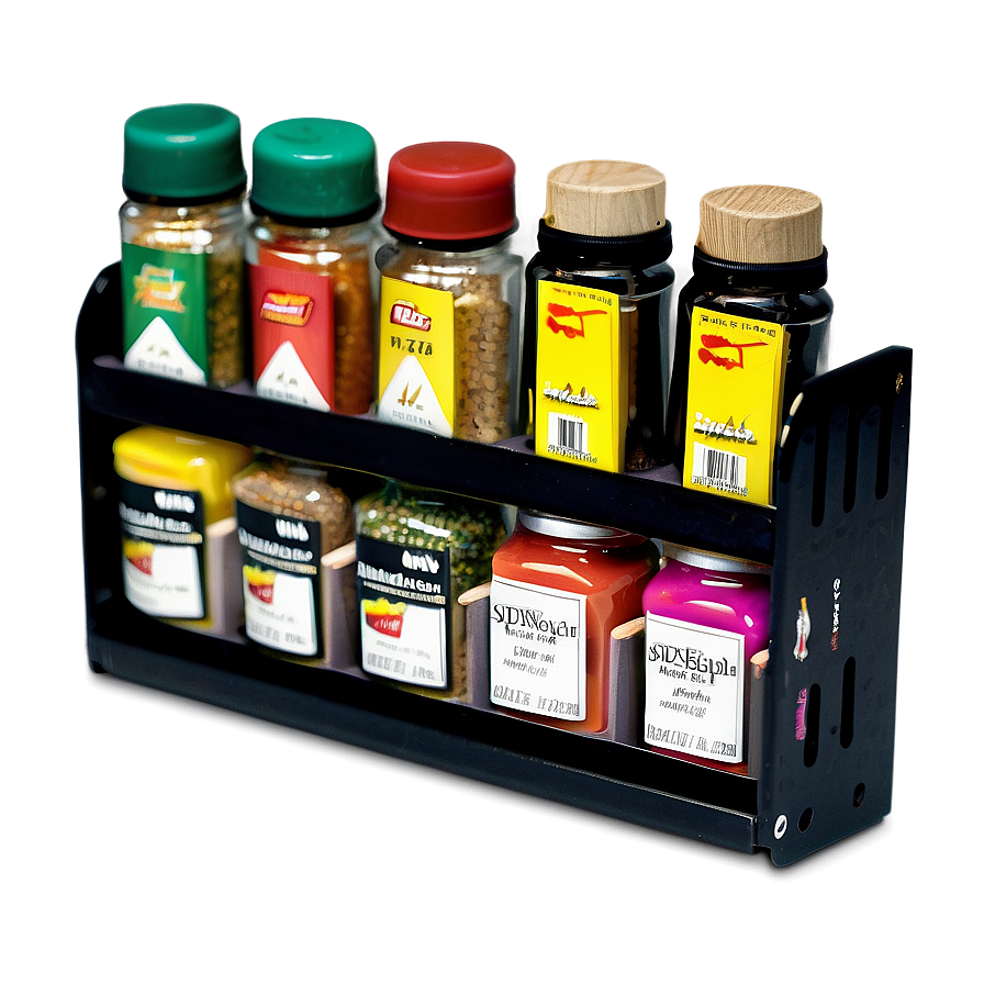 Spice Rack Cabinet Png Kja