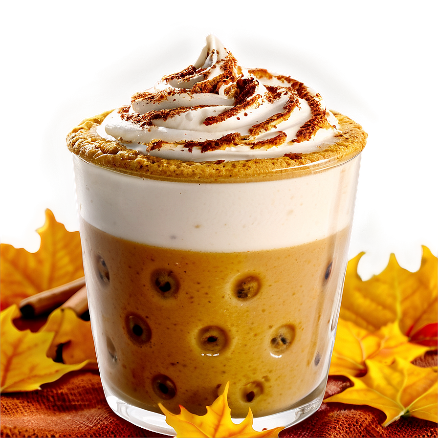 Spiced Pumpkin Latte Png Rwf