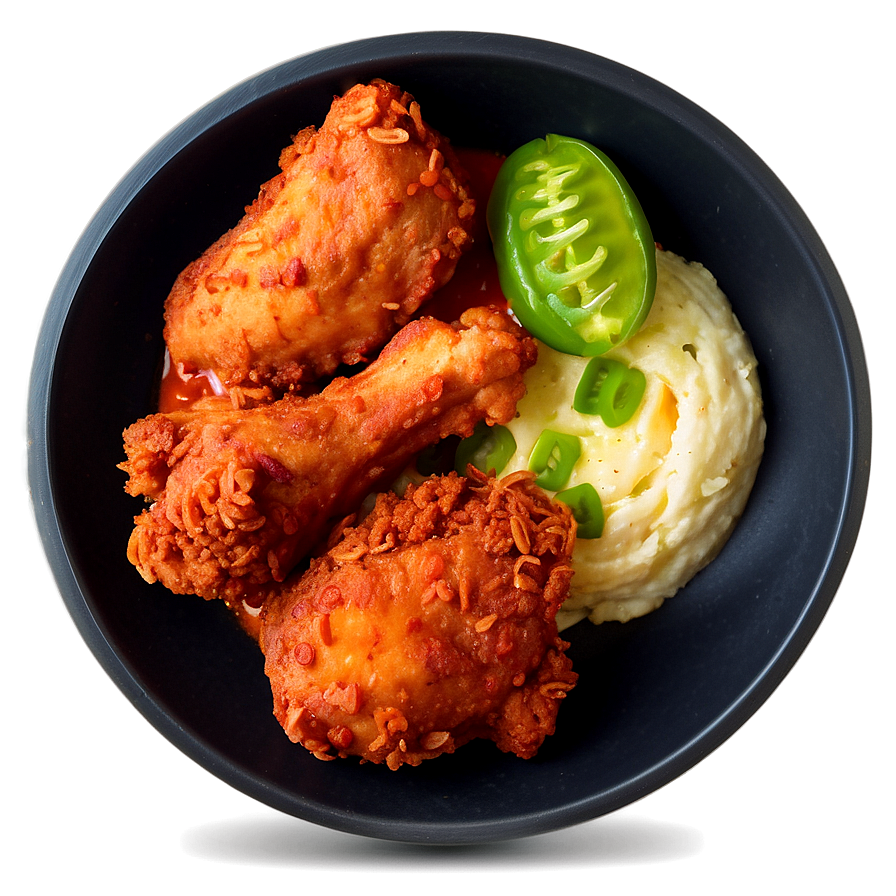 Spicy Fried Chicken Png Fhj