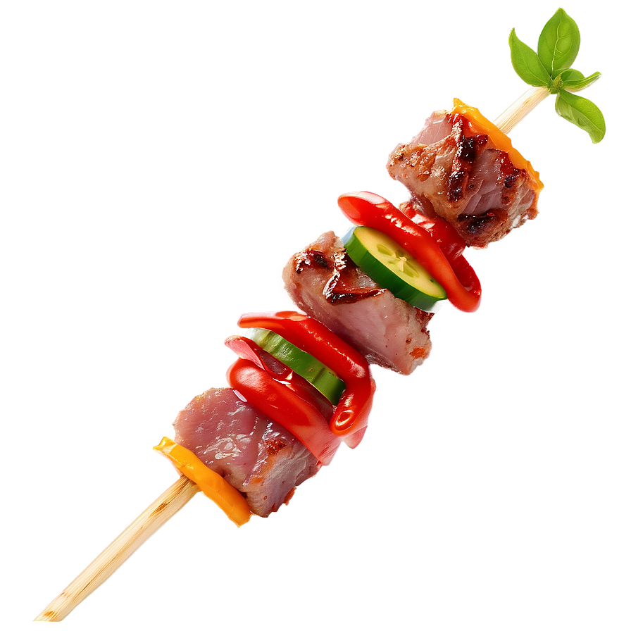 Spicy Meat Skewers Png Hbt78