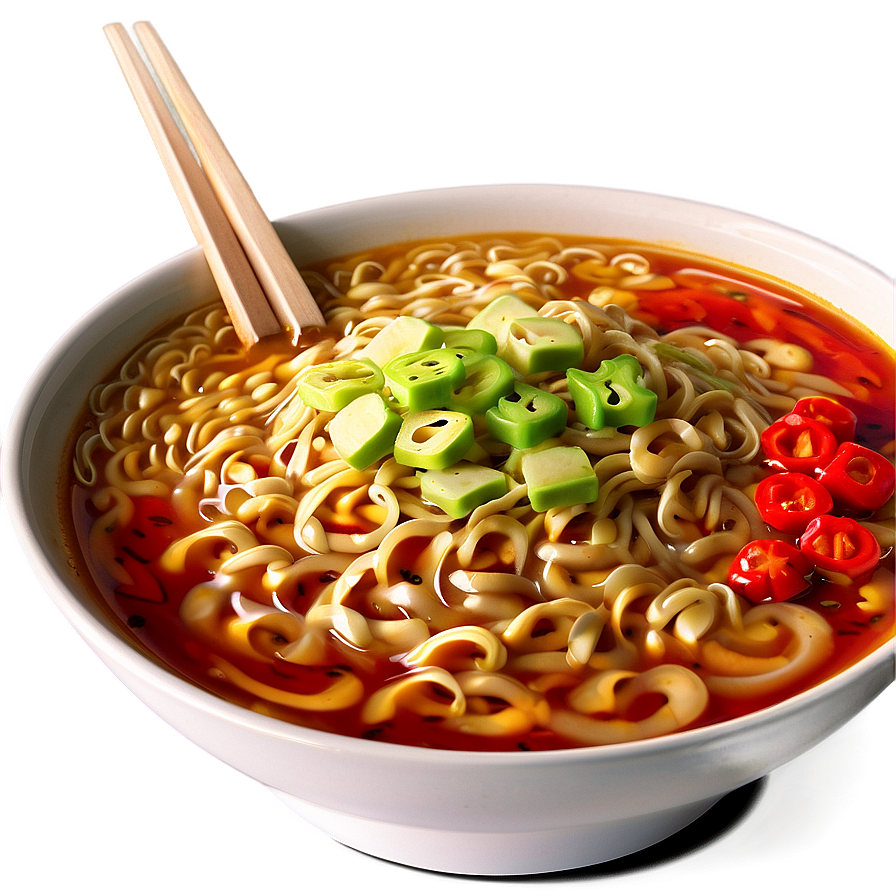 Spicy Ramen Bowl Png Sbj10