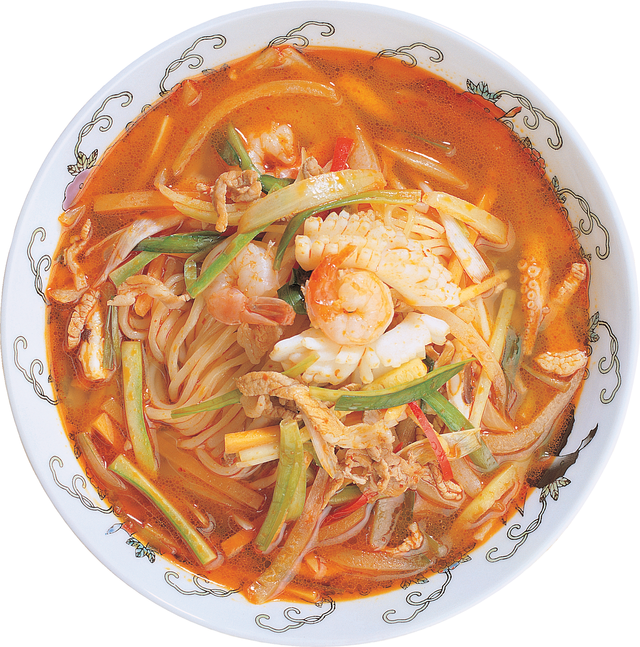 Spicy Seafood Noodle Soup