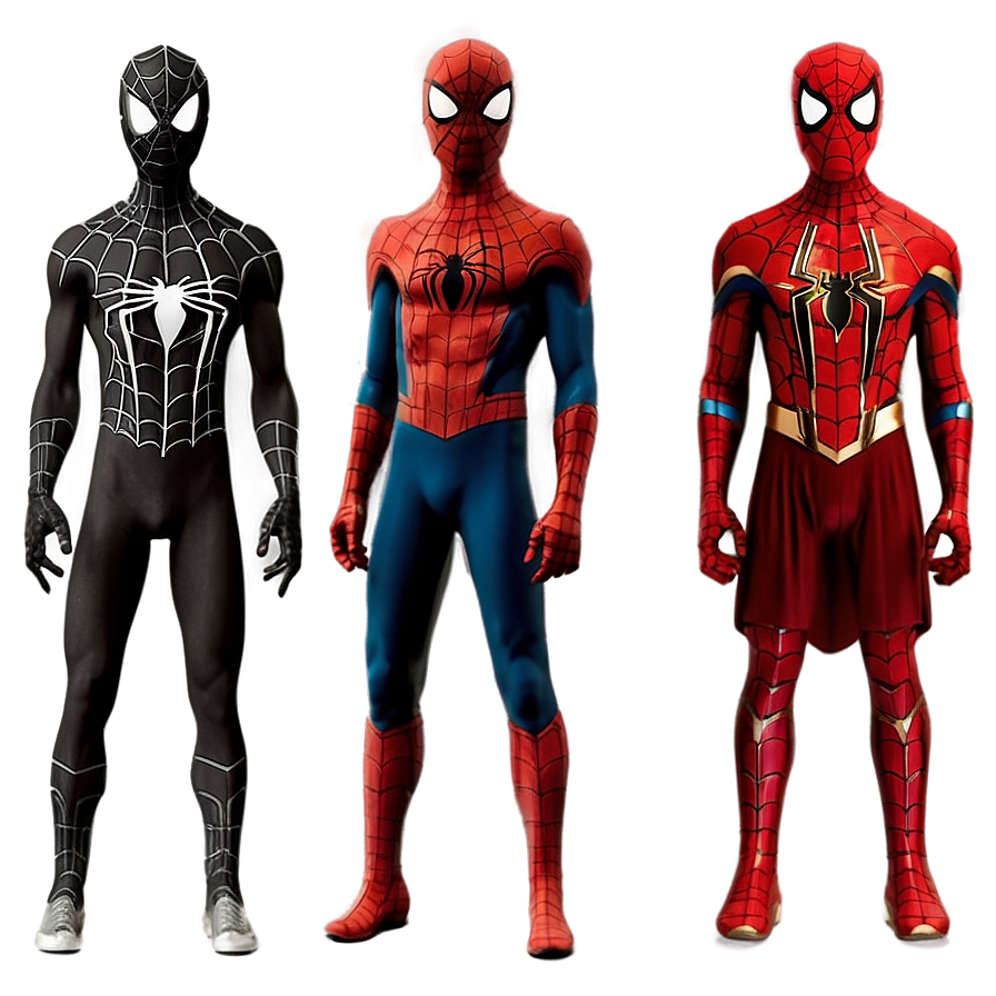 Spider Man Costume Designs Png 34