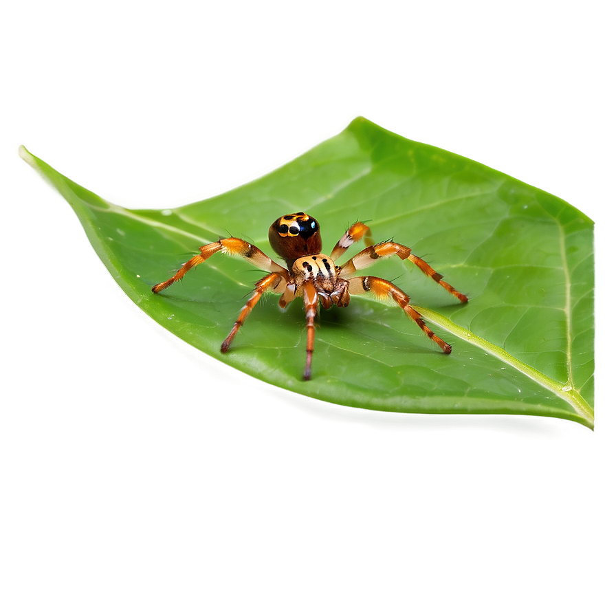 Spider On Leaf Png 05042024