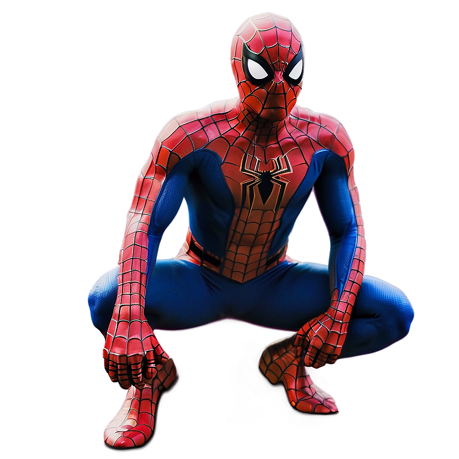 Spiderman Crouching Transparent Png Gdf71