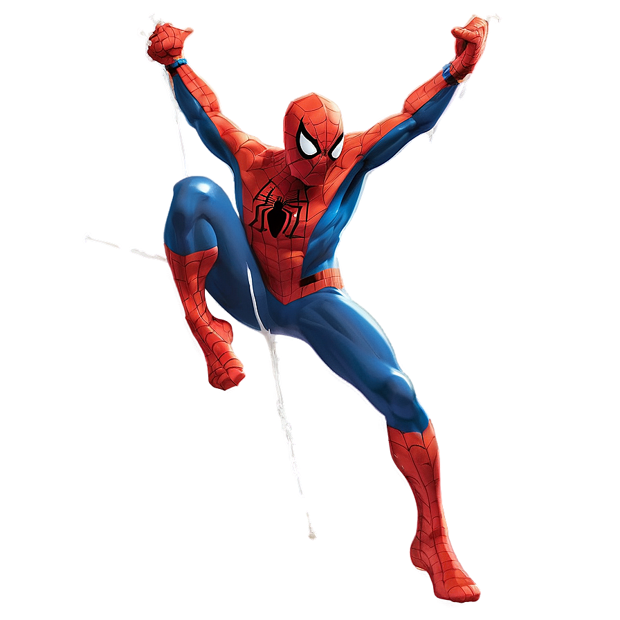 Spiderman Fight Pose Transparent Png 16