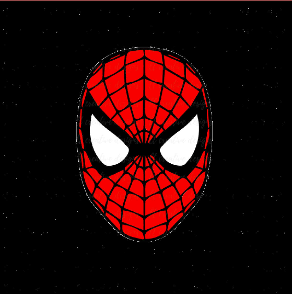Spiderman Mask Clipart