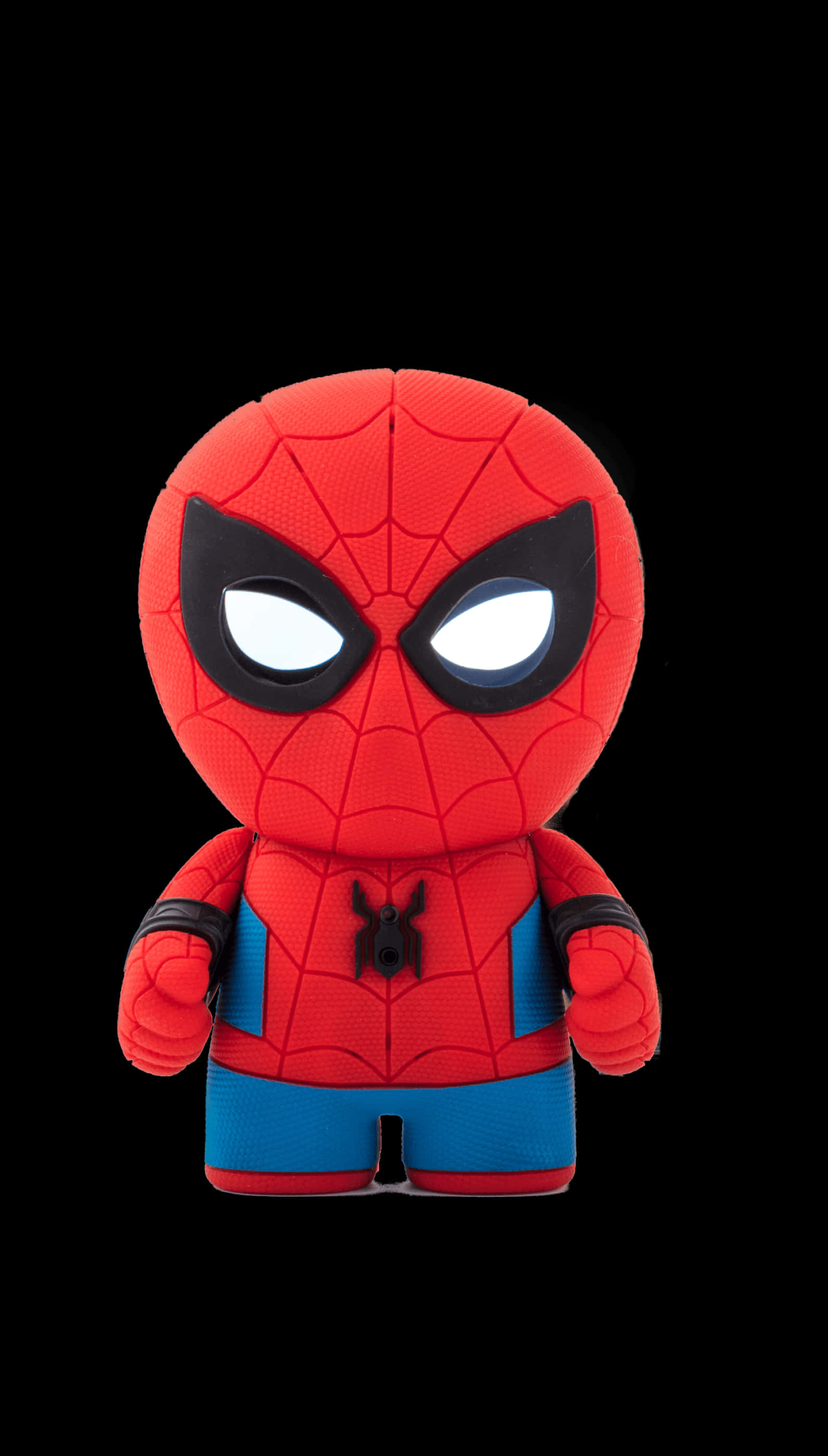 Spiderman Plush Toy Black Background