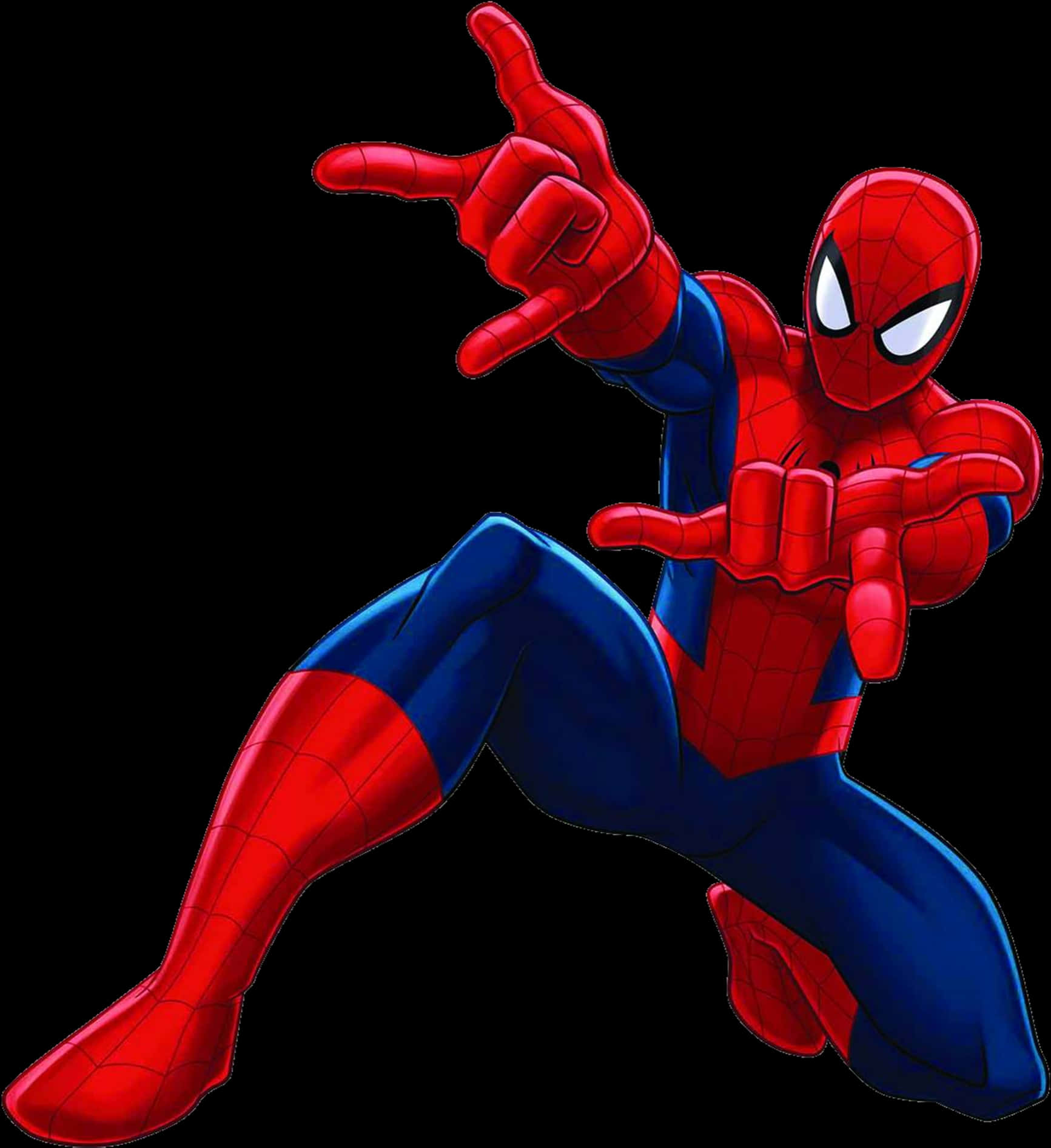 Spiderman Web Shooting Pose