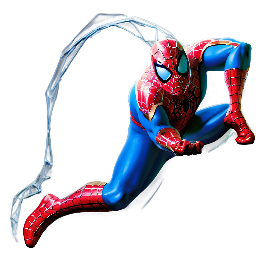 Spiderman Web Shooting Transparent Png 05262024