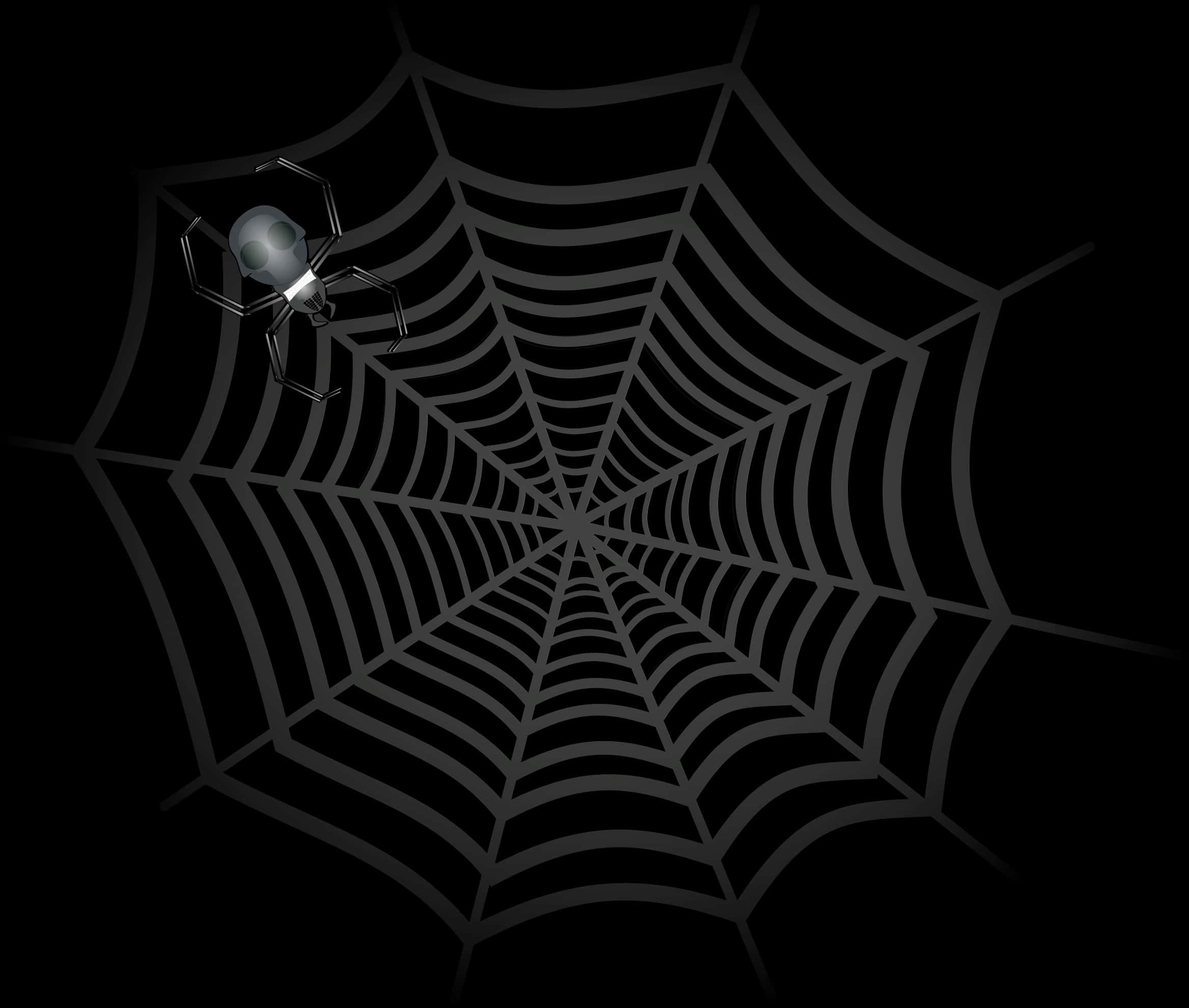 Spideron Webin Darkness