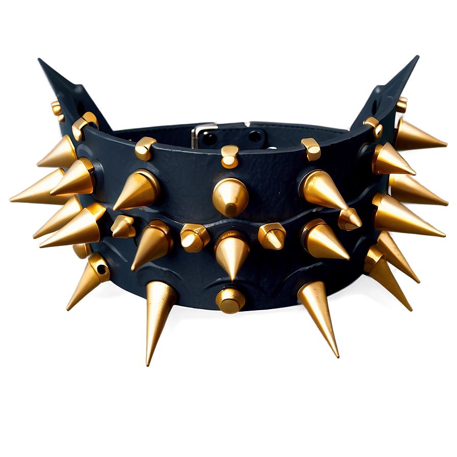 Spiked Choker For Edgy Look Png 84