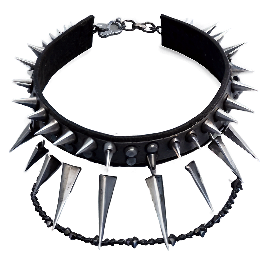 Spiked Choker For Men Png Tfg64