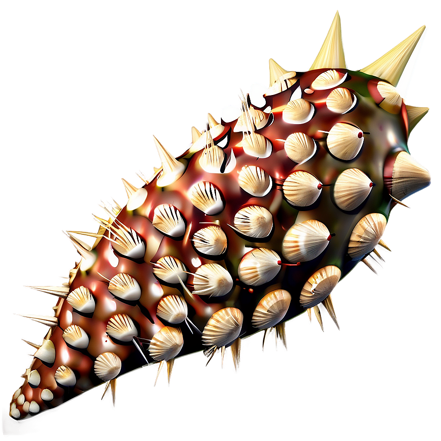 Spiky Shell Texture Png 06122024