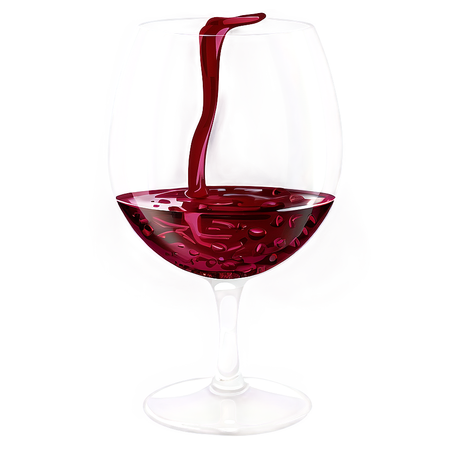 Spilled Wine Glass Png 10