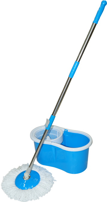 Spin Mop With Bucket System