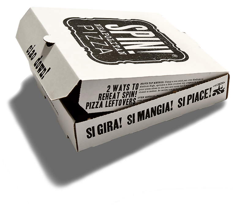 Spin Pizza Box Design