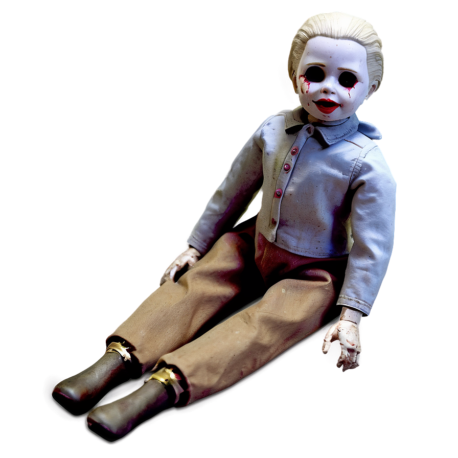 Spine-chilling Horror Doll Png 23