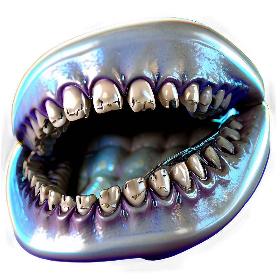 Spine-chilling Mouth Png Xdc55