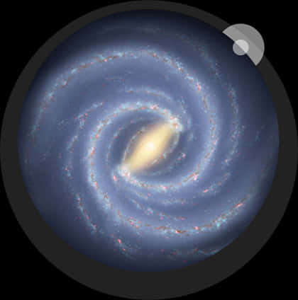 Spiral Galaxy Illustration