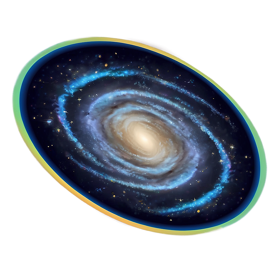 Spiral Galaxy Illustration Png Qmw66