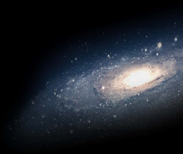 Spiral Galaxy In Space
