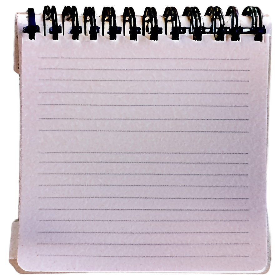 Spiral Notebook Paper Png Yyo42