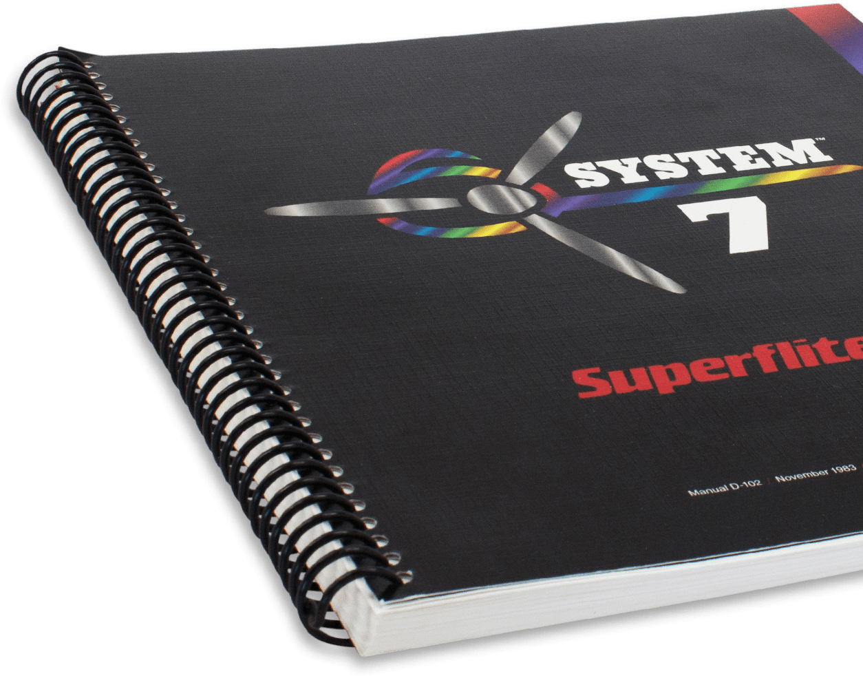 Spiral Notebook System7 Design