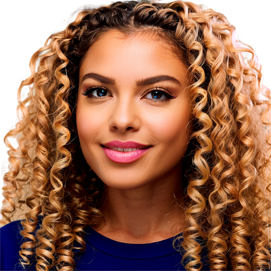 Spiral Perm Hairstyles Png Ieg23